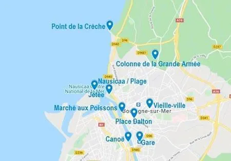 Campingplads Le Coeur D'opale Mobil Bord De Le Portel